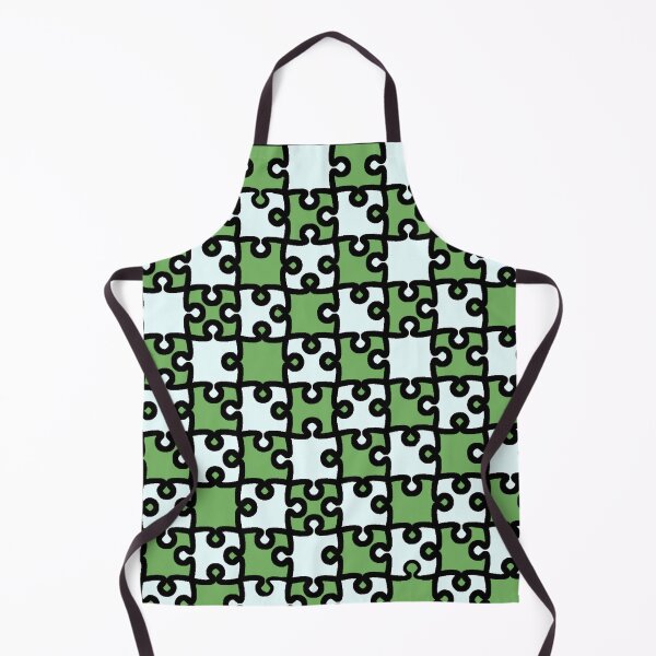 Item preview, PANTONE COLOUR OF THE YEAR 2017|GREENERY CRAZY JIGSAW designed and sold by ozcushionstoo.