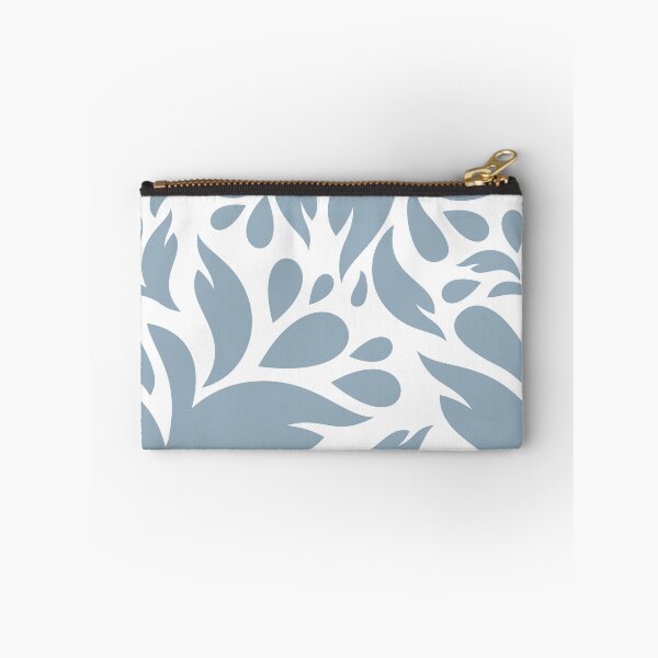 Item preview, Tender white and blue vintage plant pattern. designed and sold by floraaplus.