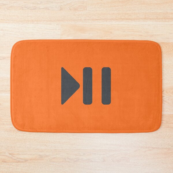 Item preview, Play/Pause Emoji designed and sold by ScrappyDesigns.