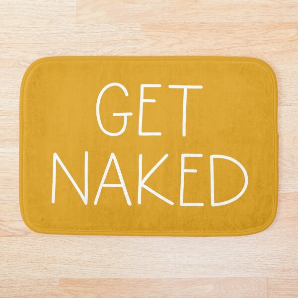 Get Naked Mustard Bath Mat