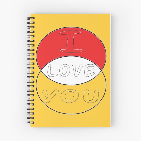Item preview, Two ellipse I love you designed and sold by MrShopping.