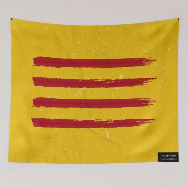 Item preview, THE SENYERA. (Catalonian Flag Design) - designed and sold by LShepherdDesign.