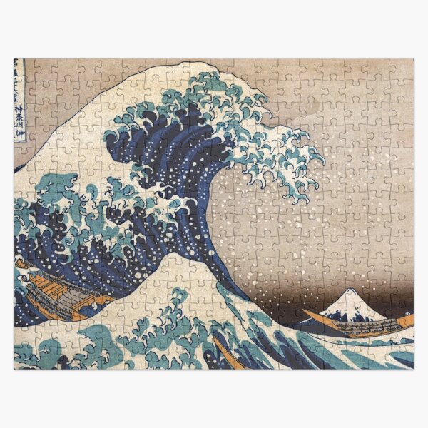 Aperçu de l'œuvre La grande vague au large de Kanagawa créée et vendue par VintageArchive.