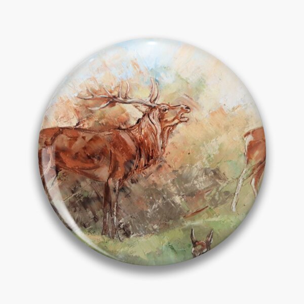 Item preview, Red Deer Stag and Hinds - Red Angus Speaks designed and sold by Marieckeay.