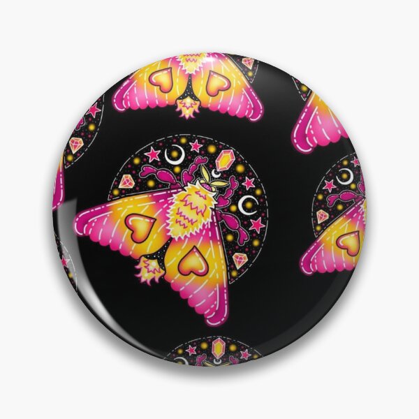Item preview, Rosy Maple Moth designed and sold by Ruby Blues.