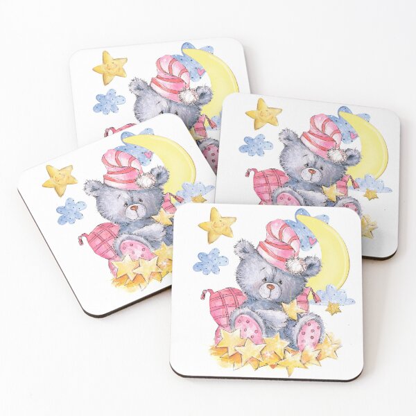 Artikelvorschau, Cute Bear, Moon and Star entworfen und verkauft von MakeMerry.
