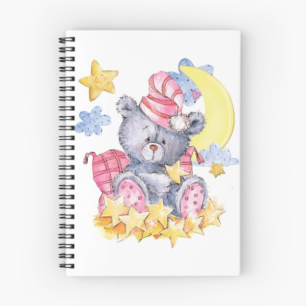 Item preview, Cute Bear, Moon and Star designed and sold by MakeMerry.