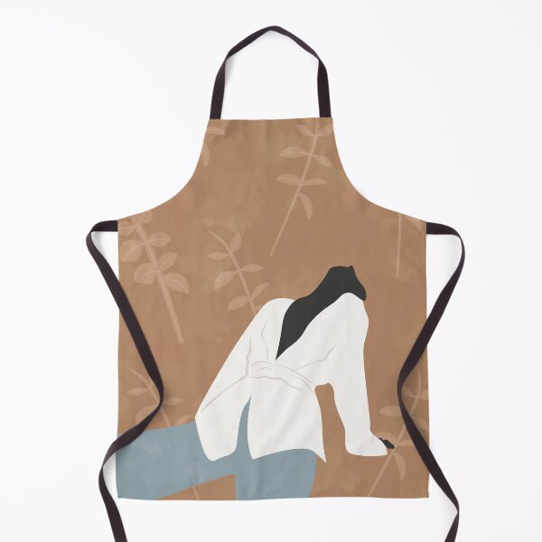 Item preview, Relaxing Woman Abstract Minimalist Art designed and sold by technicolorable_art.