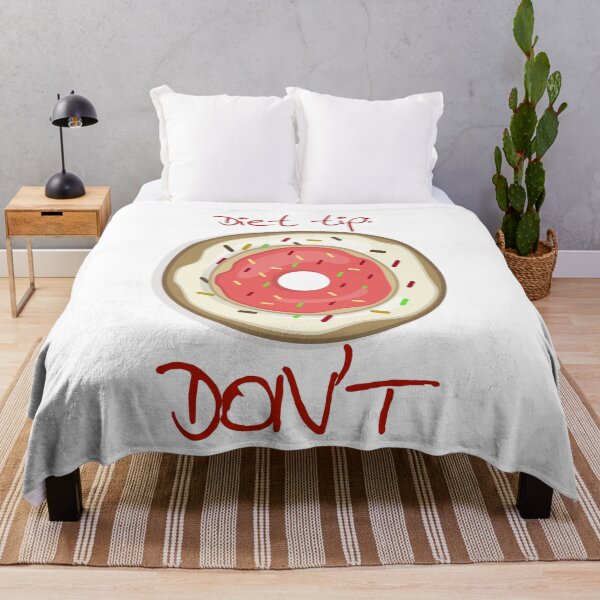 Item preview, DIET TIP: DON'T funny food quote- Doughnut donut desing vector designed and sold by Edgy DESIGNS.