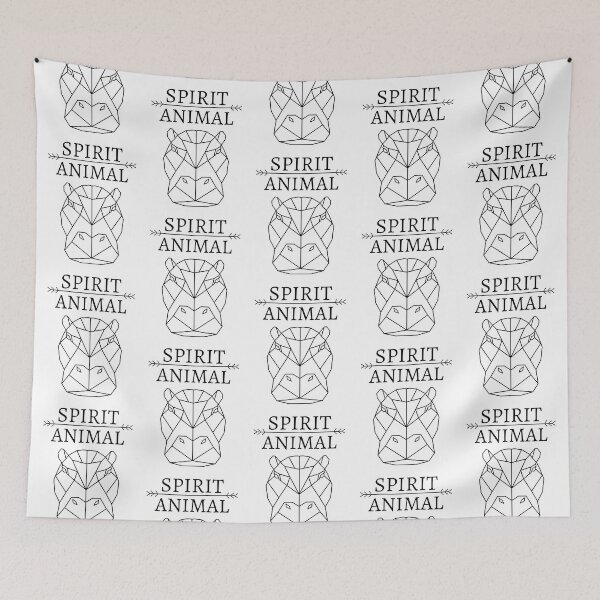 Item preview, Spirit Animal - hippo designed and sold by RIVEofficial.