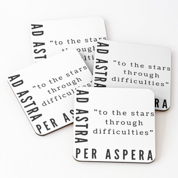 Item preview, Ad Astra Per Aspera - To The Stars Through Hardships designed and sold by ItsNikkiArts.