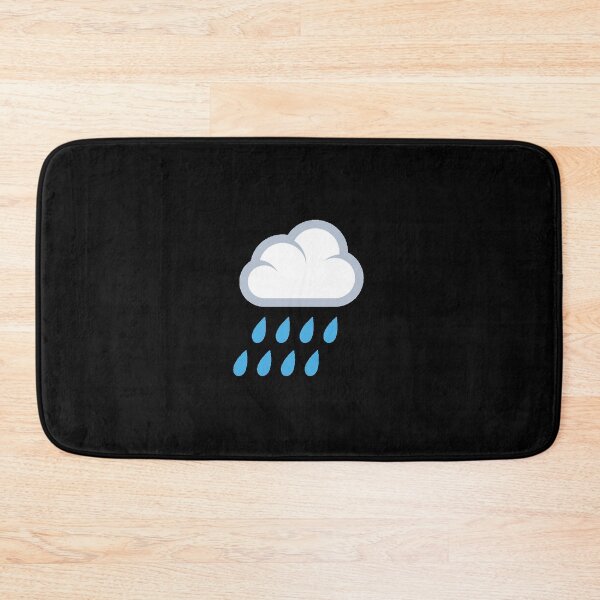 Item preview, Rain Emoji designed and sold by ScrappyDesigns.