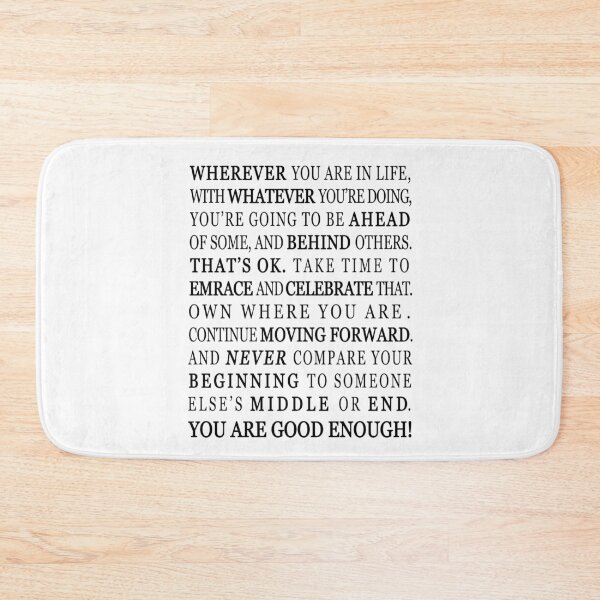 Item preview, You are good enough! designed and sold by mariatorg.