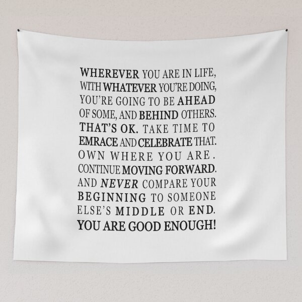 Item preview, You are good enough! designed and sold by mariatorg.