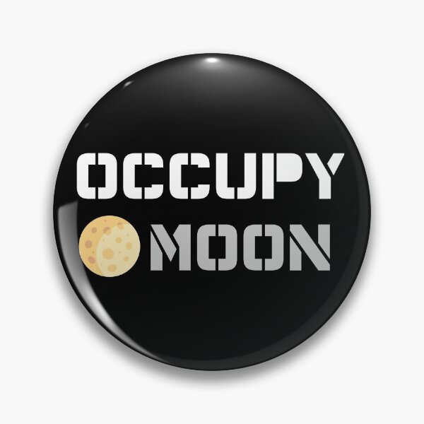 Item preview, Occupy Moon T-Shirt, Men's Women's All Sizes Classic T-Shirt designed and sold by GipsyAvenger.