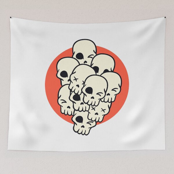 Item preview, Skull Illustration Art designed and sold by JTS STORE.