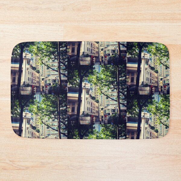 Item preview, Relaxing Summer Walk in the city with 2 trees designed and sold by CreativityRoams.