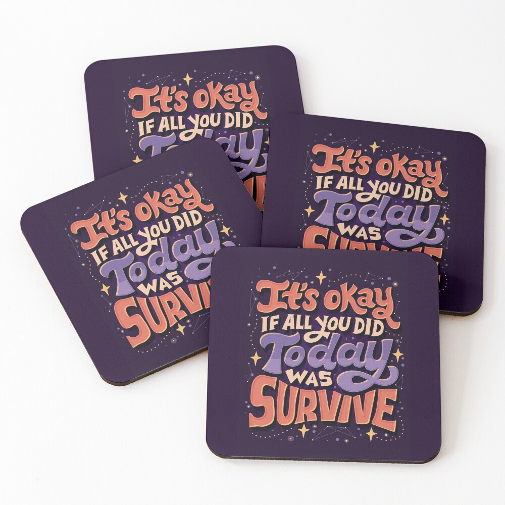 Item preview, Coasters (Set of 4) designed and sold by risarodil.
