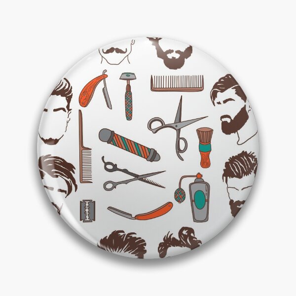 Item preview, barbershop set designed and sold by AvotArt.