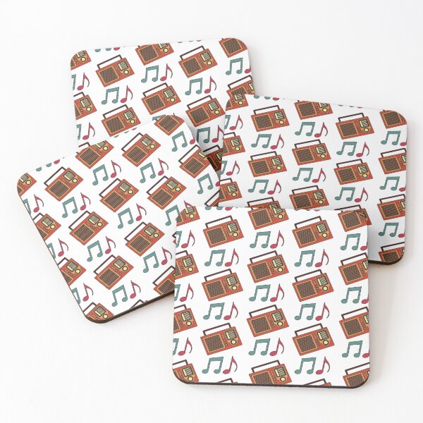 Item preview, Unique Retro Transistor Radio Pattern  designed and sold by Pris25.