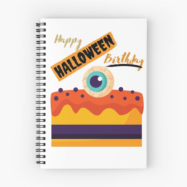 Aperçu de l'œuvre Gâteau d'anniversaire joyeux Halloween - cadeau de costume branché créée et vendue par JayPOD.