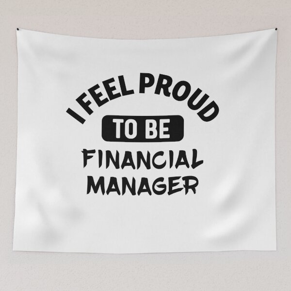 Item preview, I feel Proud to be financial manager designed and sold by bumperapparels.