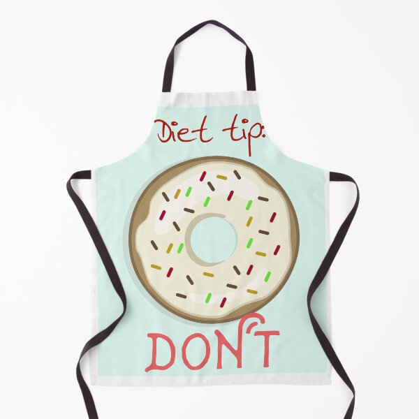 Item preview, DIET TIP: DON'T funny food quote- Doughnut donut desing vector designed and sold by Edgy DESIGNS.