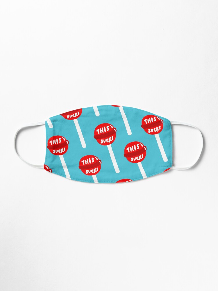 Alternate view of This Sucks Lollipop Mask
