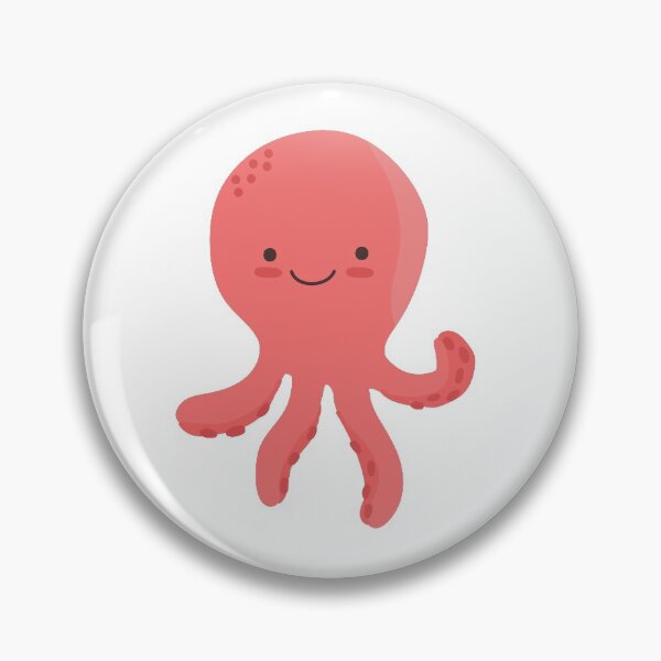 Item preview, cartoon octopus sticker designed and sold by keeganemma.