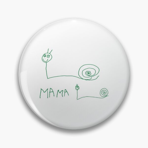 Item preview, Snails print. Kids' hand-drawn design designed and sold by Tatsiana Zayats.