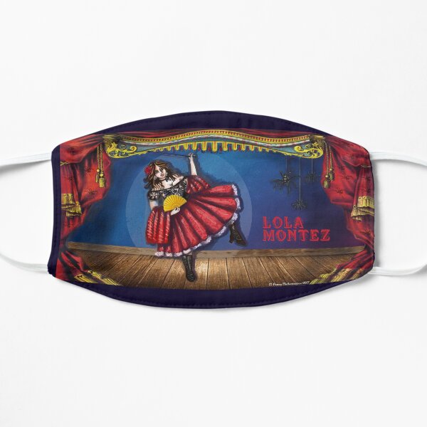 Lola Montez and Her Spider Dance Small Mask