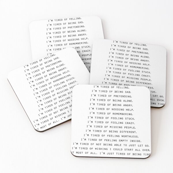 Item preview, Tired of being tired designed and sold by mariatorg.