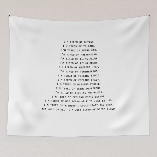 Item preview, Tired of being tired designed and sold by mariatorg.