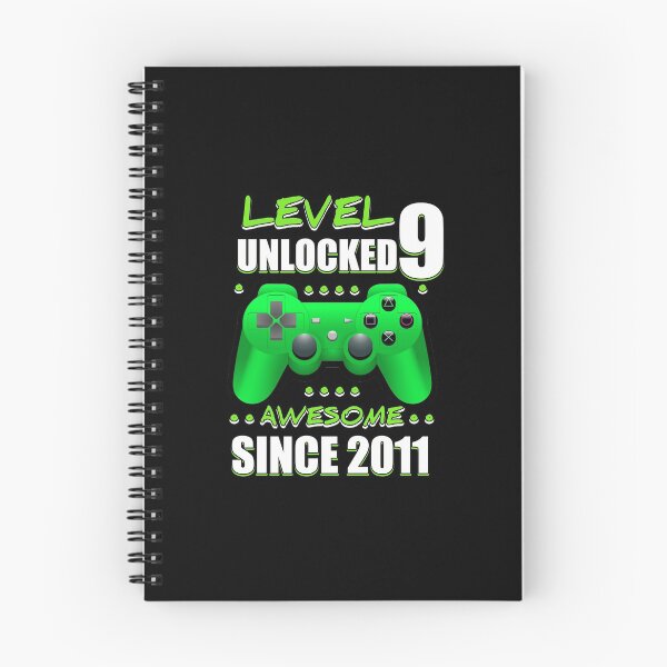 Item preview, Level 9 unlocked awesome since 2011 designed and sold by TopDesignArt.