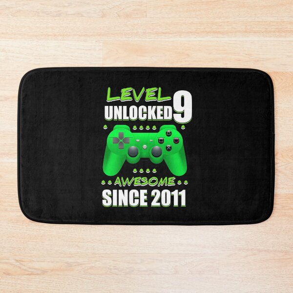 Item preview, Level 9 unlocked awesome since 2011 designed and sold by TopDesignArt.