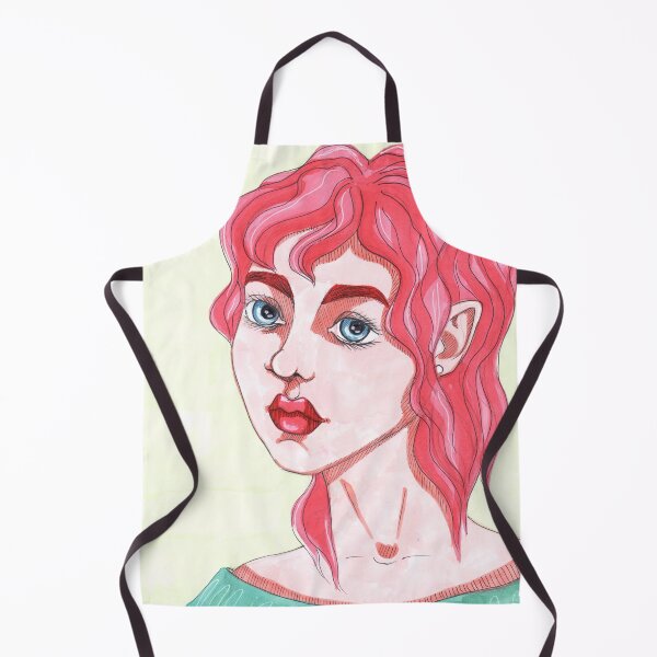 Item preview,  Girl with pink hair designed and sold by klabukova-y.