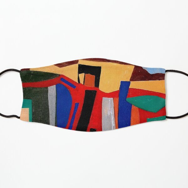 Rural Landscape Six Kids Mask