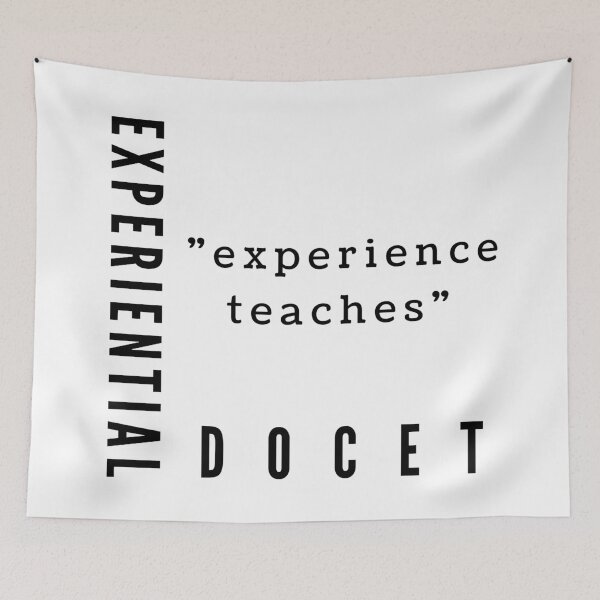 Item preview, Experiential Docet - experience teaches designed and sold by ItsNikkiArts.