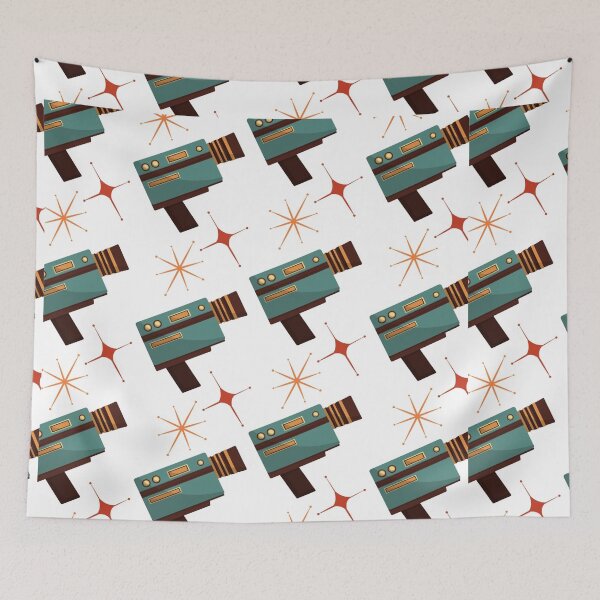 Item preview, Unique Retro Magnétoscope Pattern  designed and sold by Pris25.