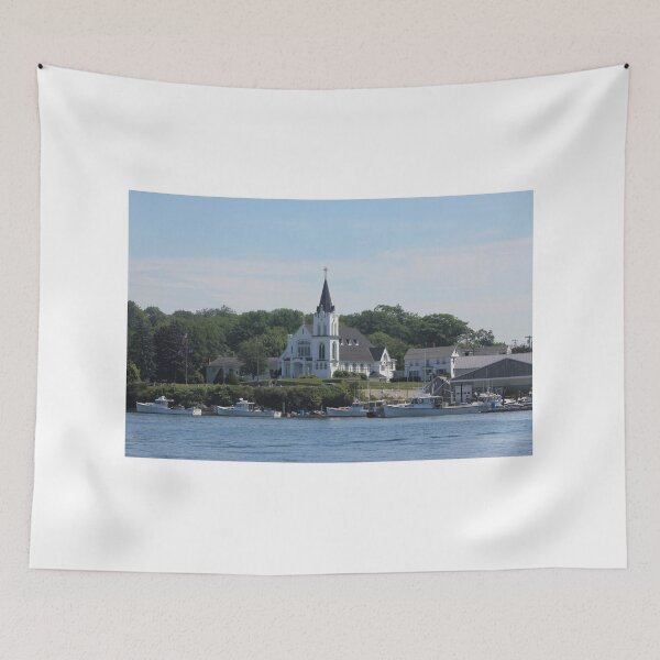 Item preview, Church on the Kennebec River designed and sold by Zach Auerbach.