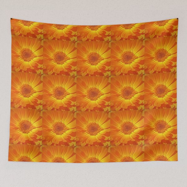 Item preview, Pretty orange/yellow flower close-up designed and sold by realdorypanda.