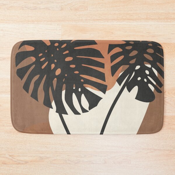 Item preview, Monstera Deliciosa Abstract Minimalist Art designed and sold by technicolorable_art.