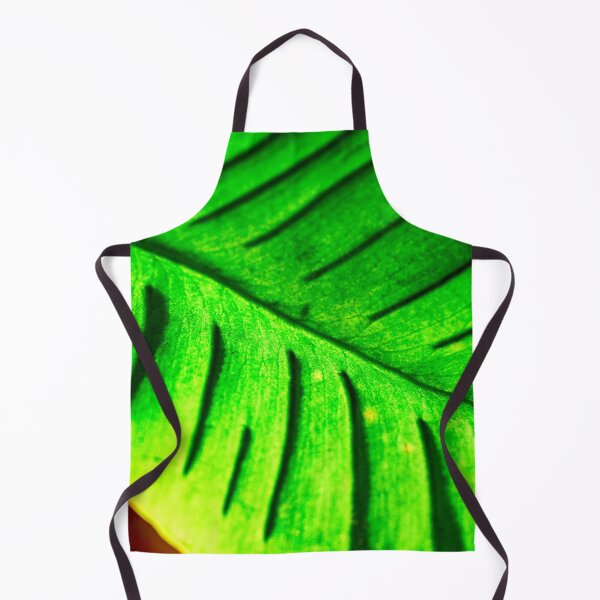 Item preview, Leaf in Tropical Green designed and sold by FOLK ART FUSION by heidiannemorris.