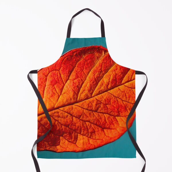 Item preview, Rusty Leaf on Blue designed and sold by FOLK ART FUSION by heidiannemorris.