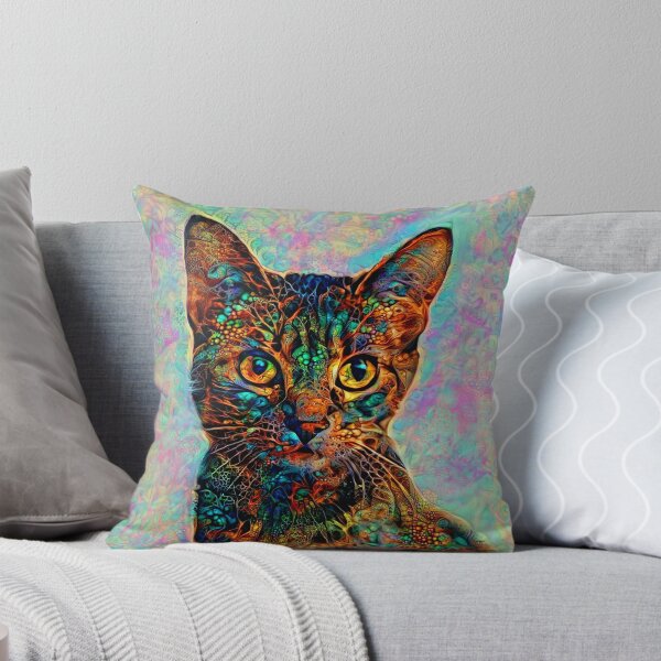 Item preview, Abstractions of abstract abstraction of cat designed and sold by blackhalt.