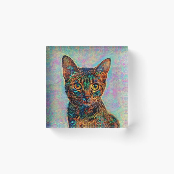 Item preview, Abstractions of abstract abstraction of cat designed and sold by blackhalt.