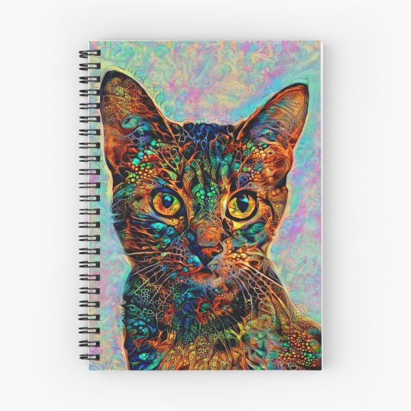 Item preview, Abstractions of abstract abstraction of cat designed and sold by blackhalt.