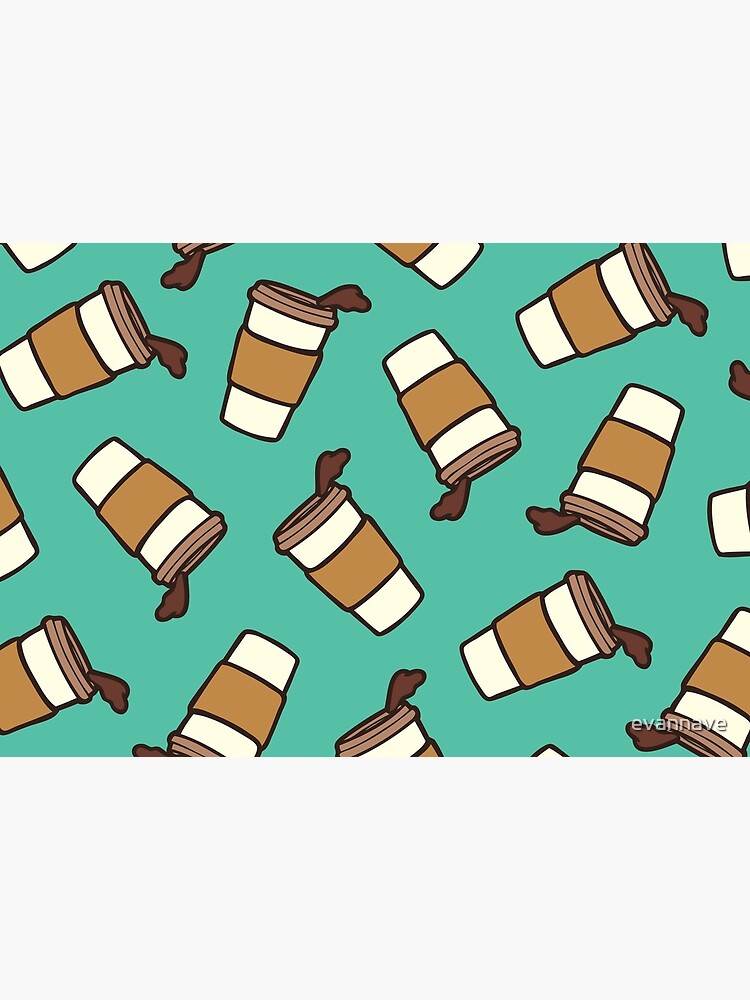 Take it Away Coffee Pattern by evannave