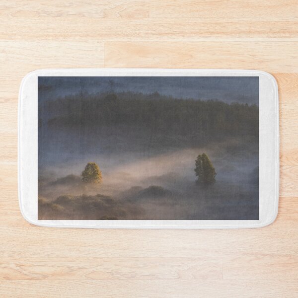 Item preview, Trees around the morning mist designed and sold by pietrofoto.