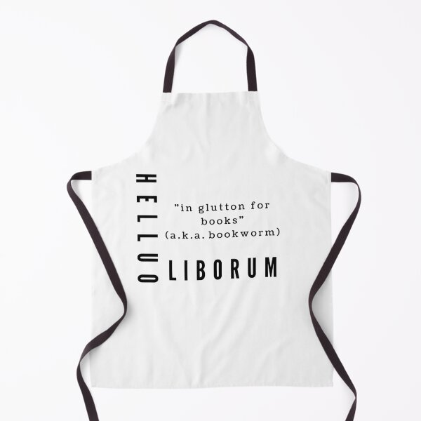 Item preview, Helluo Liborum - In glutton for books (aka bookworm) designed and sold by ItsNikkiArts.